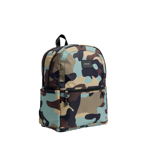 Camo Kane Double Pocket Backpack