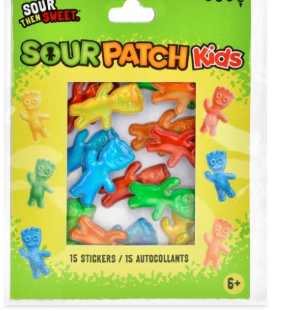 Sour Patch Kids 3D Stickers