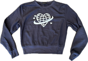 Heart Oversized Sweatshirt
