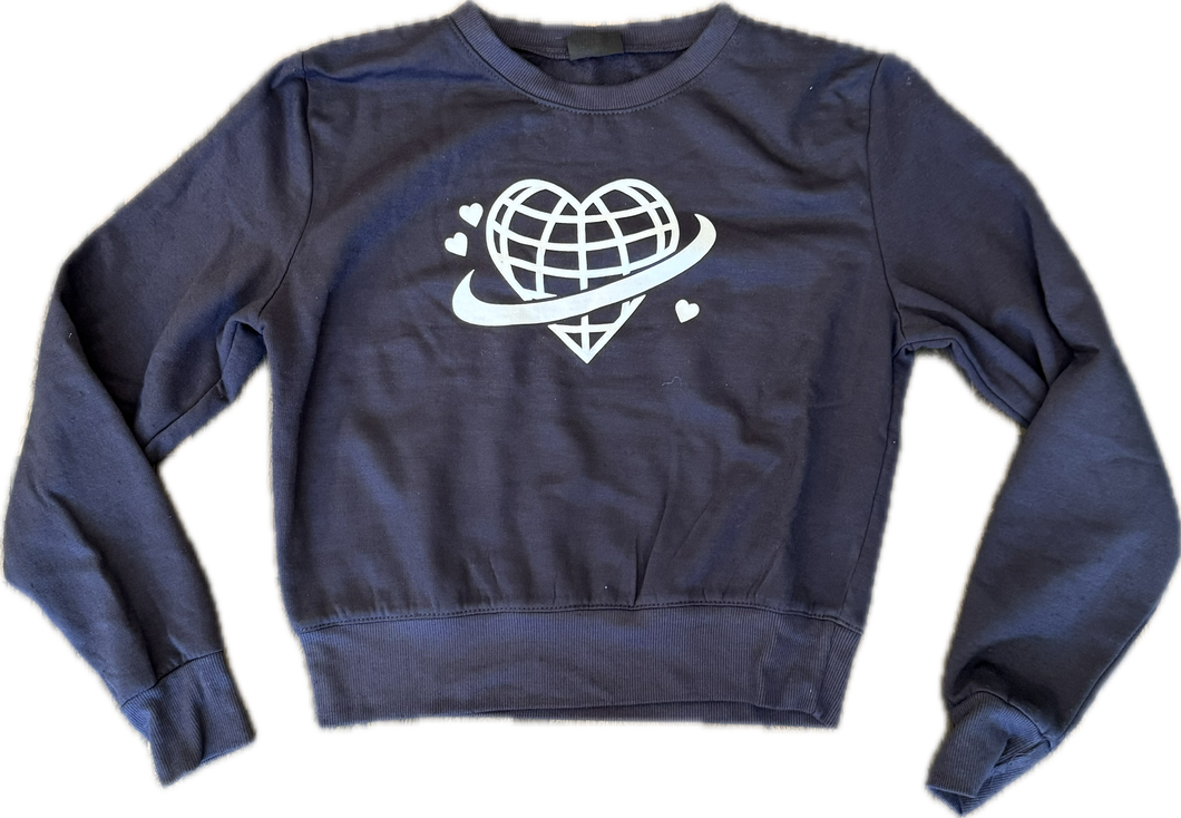 Heart Oversized Sweatshirt