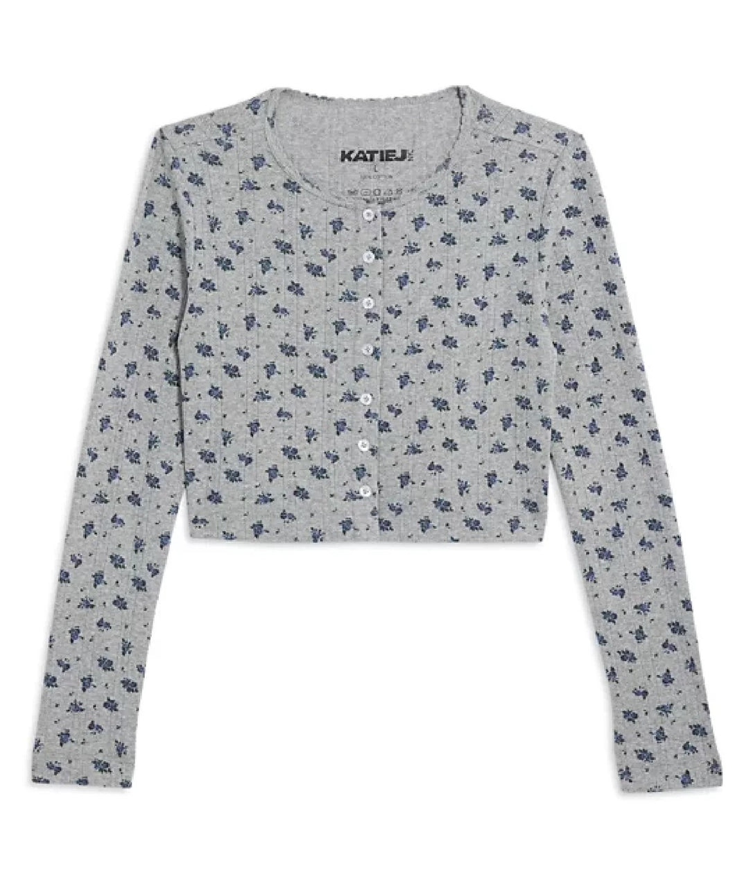 Navy Floral Marina Lounge Cardigan - Junior