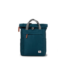 Load image into Gallery viewer, Finchley A Large Recycled Canvas Backpack - Teal