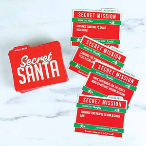 Festive Secret Santa Christmas Card Game