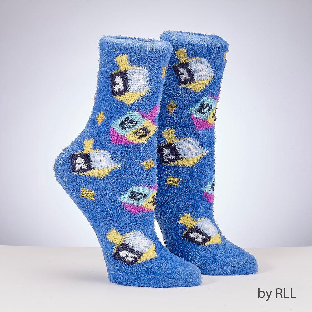 Chanukkah Youth Cozy Slipper Socks