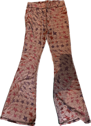 Star Fitted Flair Pants