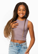 Load image into Gallery viewer, Malibu Sugar Ribbed Crop Sports Tank Top