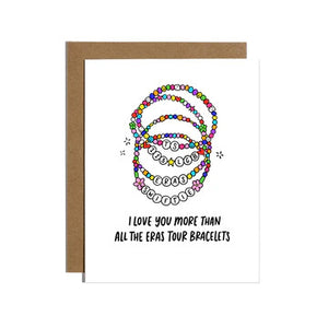 Eras Friendship Bracelets Card