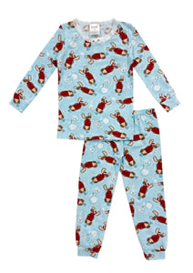 Santa Pup Girls Pajamas