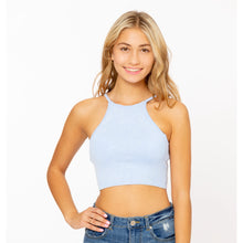 Load image into Gallery viewer, Mineral Wash Crop Tank Top