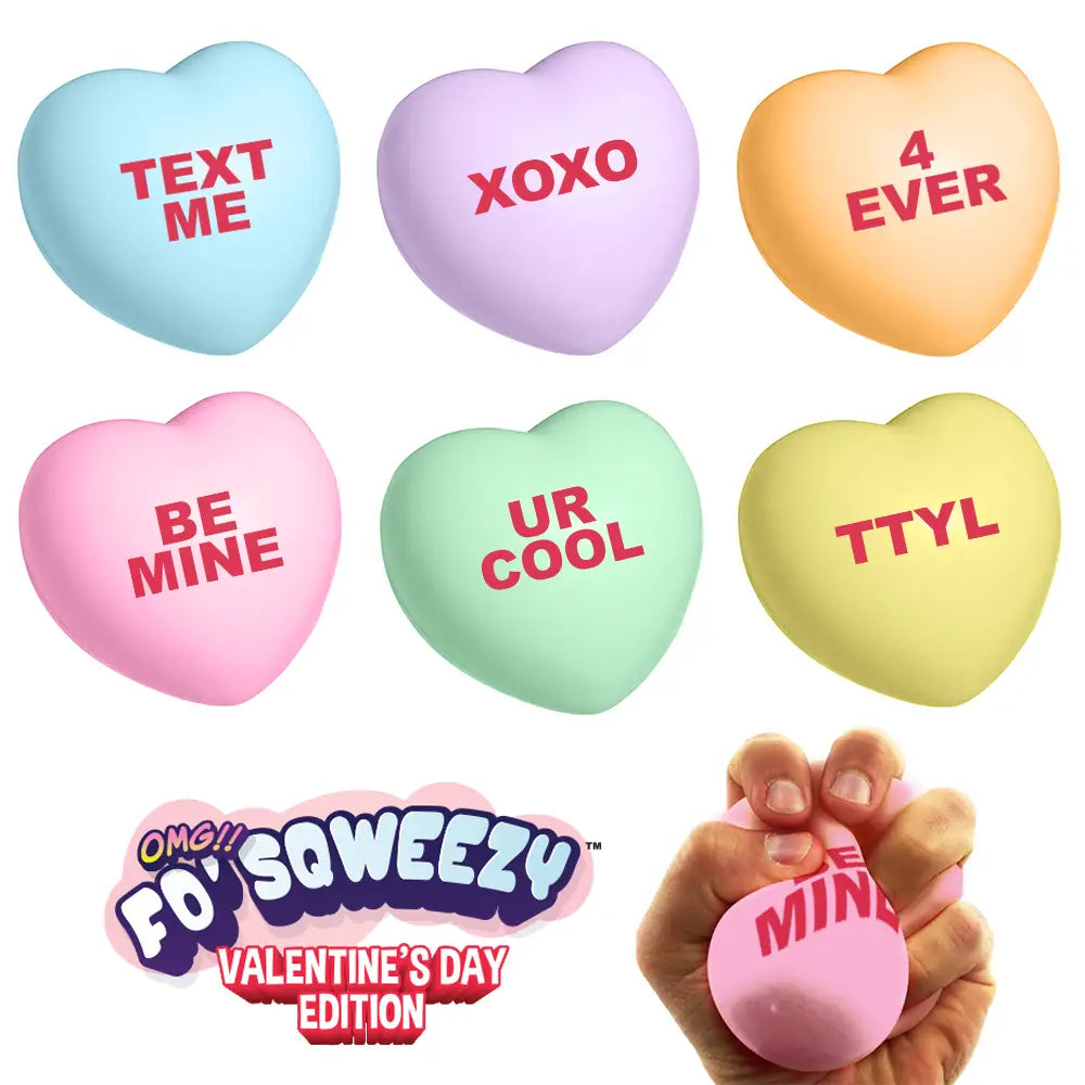 Fo Squeezy Valentine's Day Hearts