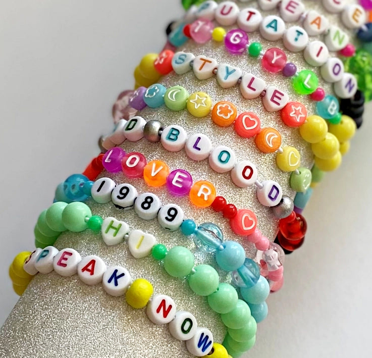 Taylor Swift Beaded Bracelets (Asst)
