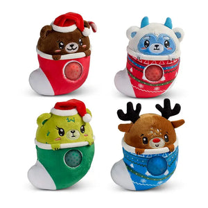 Christmas Holiday Beadie Squishy Toys