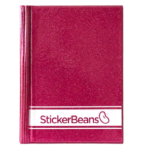 Stickerbean Collectors Book - Raspberry