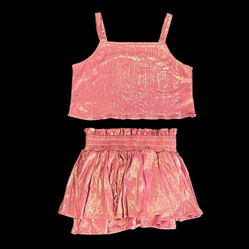 Pink Plisse Set