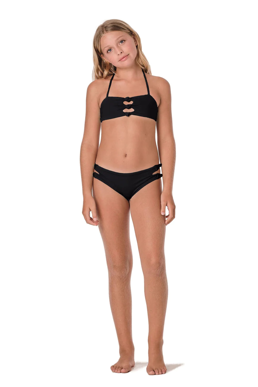 Knot Me Black Swimwear