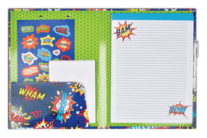 Superhero Clipboard Set