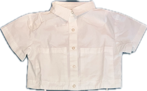 Oyster Cropped Button Down