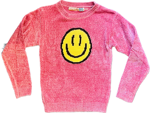 Smiley Chenille Sweater