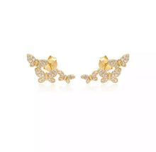 Load image into Gallery viewer, Rising Butterflies Earrings