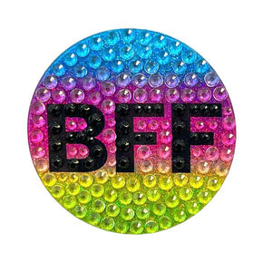 BFF Rainbow Gradient 2" Stickerbean