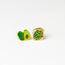 Load image into Gallery viewer, Avocado Toast Earrings