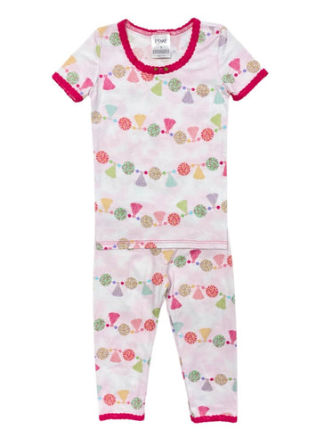 Pom Pom S/S Pajamas with Legging