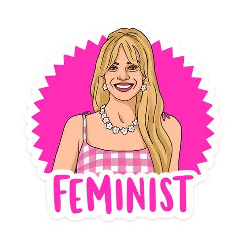 Feminist Doll Sticker