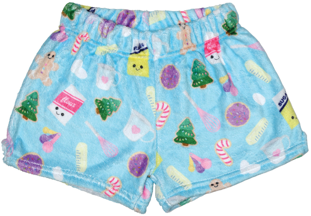 Baked with Love Plush Shorts