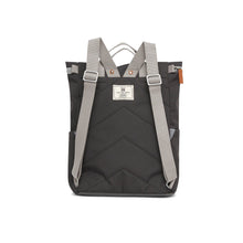 Load image into Gallery viewer, Finchley A Large Recycled Canvas Backpack - Ash