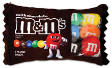 Load image into Gallery viewer, M&amp;M Fleece Plush Pillow