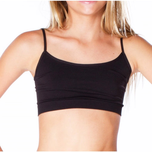Tween Solid Bandeau Bra Cami