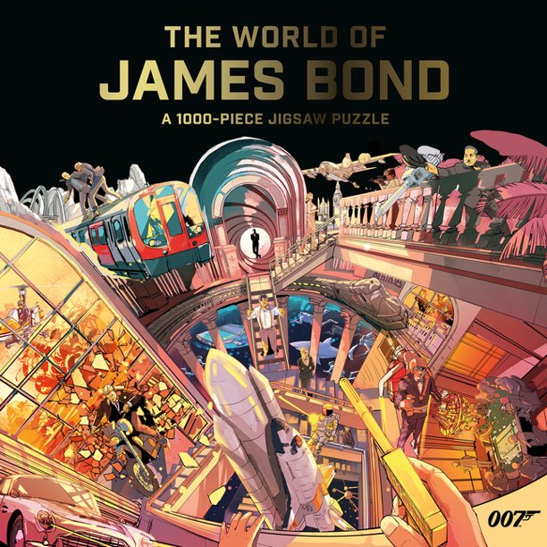 World of James Bond Puzzle - 1000 Pieces