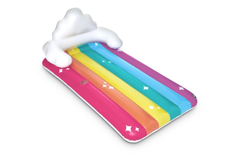 Giant Rainbow Lounge Pool Float