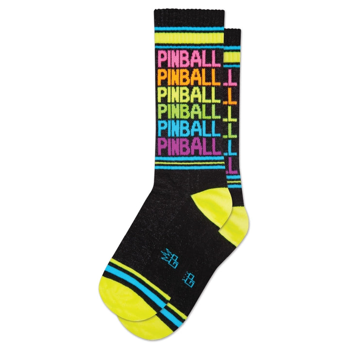 Pinball Gym Crew Socks