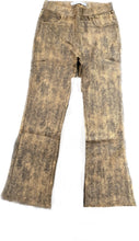 Load image into Gallery viewer, Brown Faux Suede Jegging