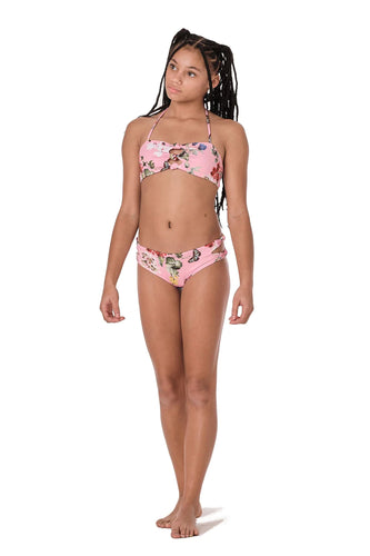Knot Me Forest Pink Bikini