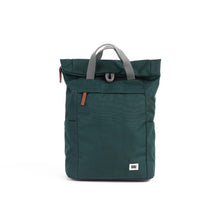 Load image into Gallery viewer, Finchley A Medium Recycled Canvas Backpack - Forest