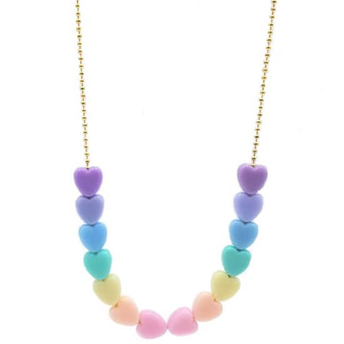 Pastel Heart Necklace