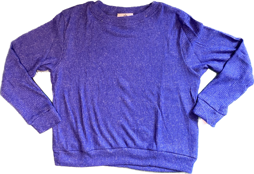 Hacci Rib Oversize Sweatshirt
