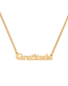 Gratitude Necklace